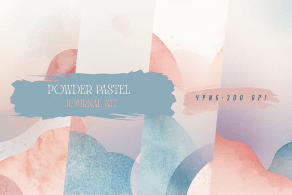 Download Powder Pastel Journal Kit, Background - Background Collection