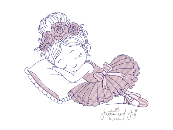 Download Sleeping Baby Ballerina Nursery Design - Baby Collection