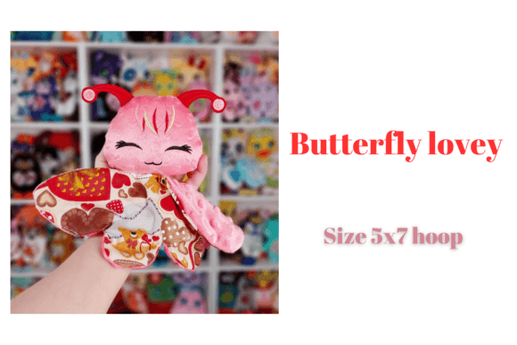 Download Baby Bee-butterfly Jointed Lovey Girl - Baby Collection