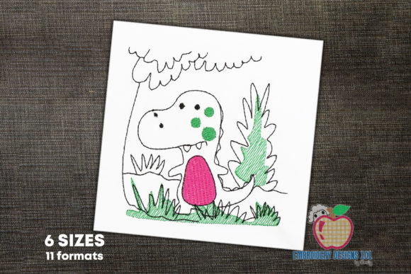 Download Baby Dragon in Jungle Quick Stitch - Baby Collection