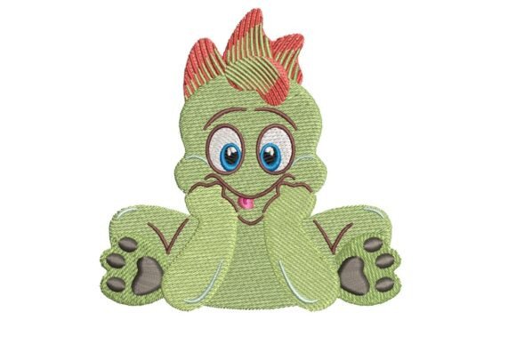 Download Cute Baby Dino, Nursery Embroidery - Baby Collection