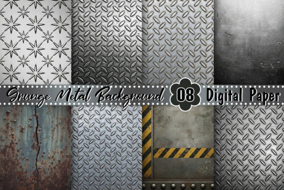 Download Industrial Grunge Metal Background - Premium Bundle