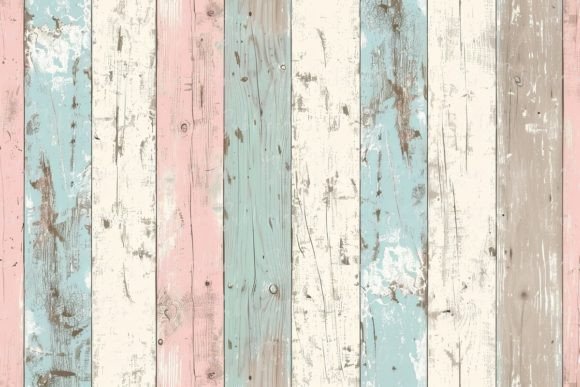 Download Vintage Pastel Wooden Planks Background - Premium Resources