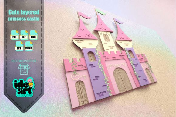 Download Cute Layered Princess Castle - Princess castle Collection